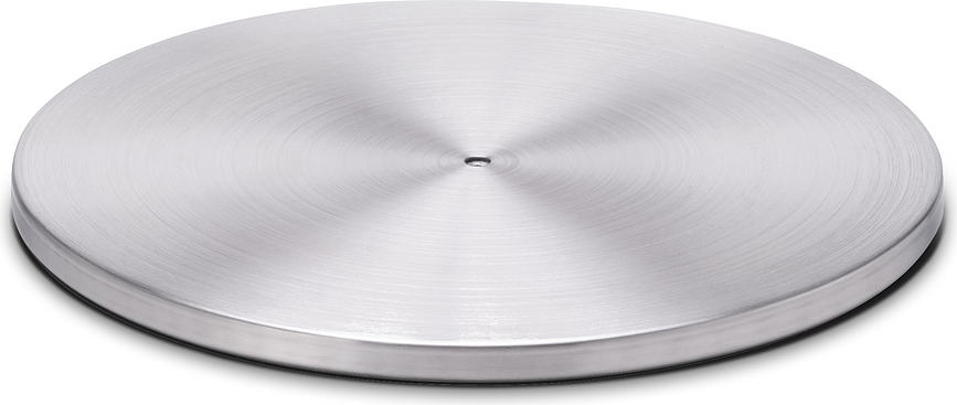 Spin Base pour grande lanterne, argentée