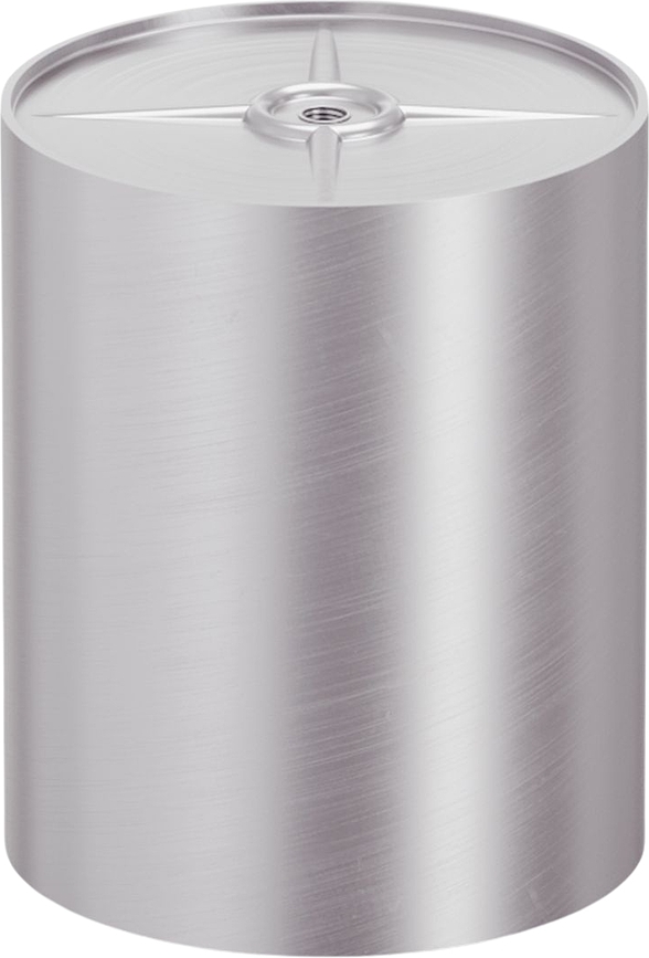 Spin II Rehausseur pour grande lanterne, argenté