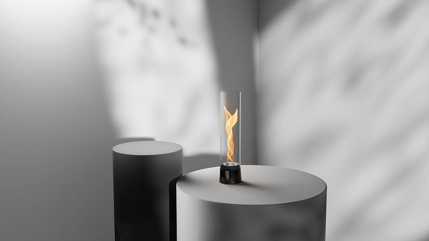 Spin Lampion, majhen, črn