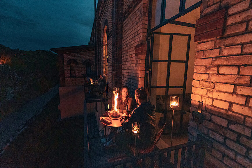 Spin Lampion s podstavkom, velik, srebrn