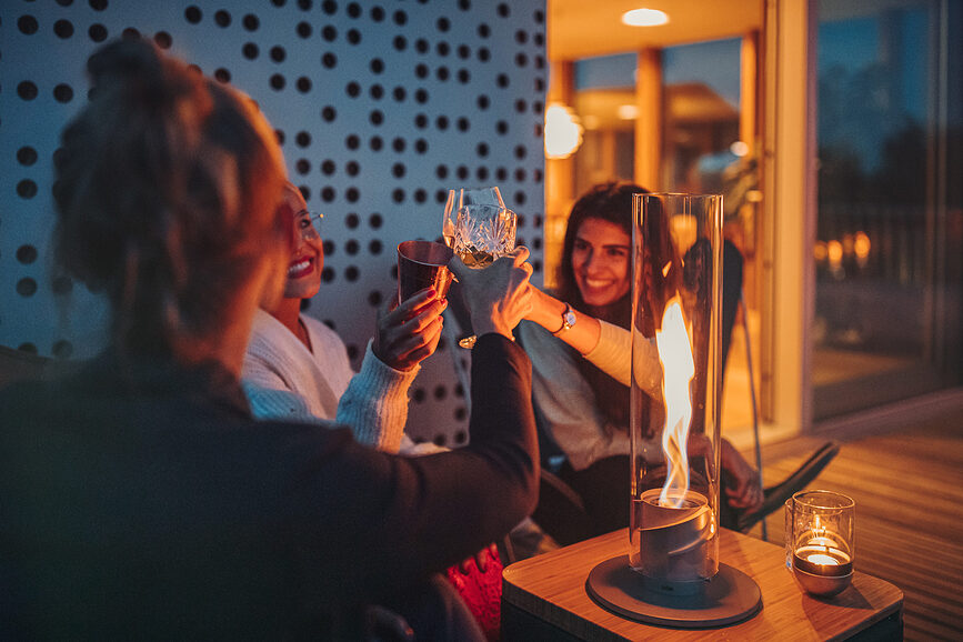 Spin Lampion veliki srebrni s postoljem