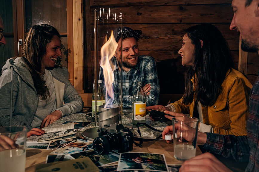 Spin Lampion veliki srebrni s postoljem