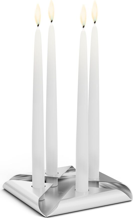 Square Svijećnjaci crni 4 kom.