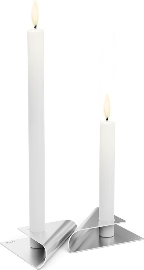 Square Svijećnjak crni