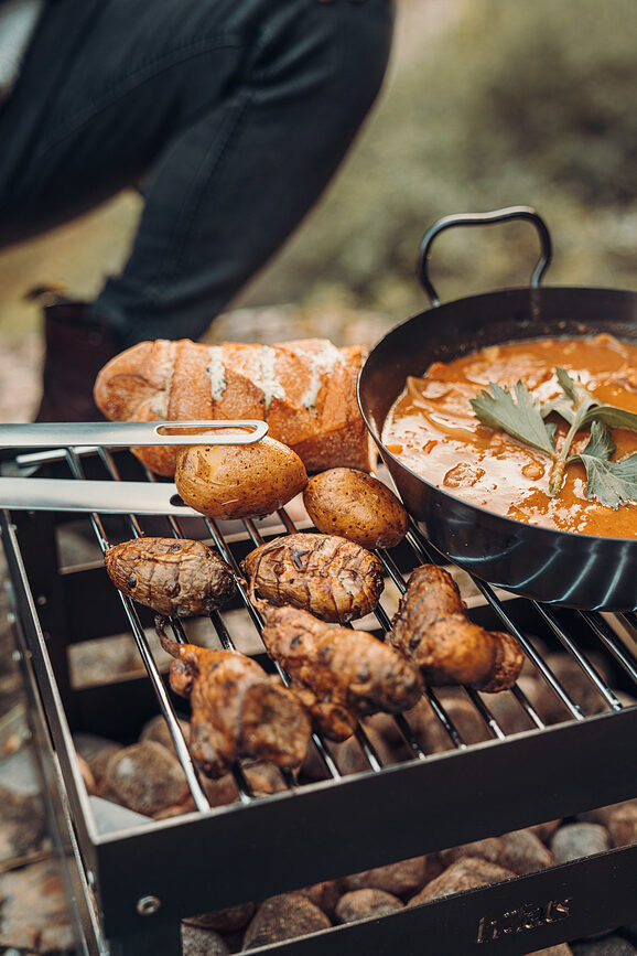 Tools Pince de Barbecue, argentée