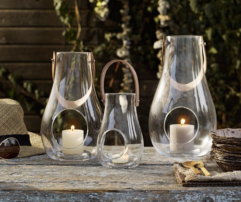 Design with Light Bougeoir 24,8 cm, transparent