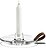 Portavelas para vela estrecha Design with Light Chamber, 15,5 cm