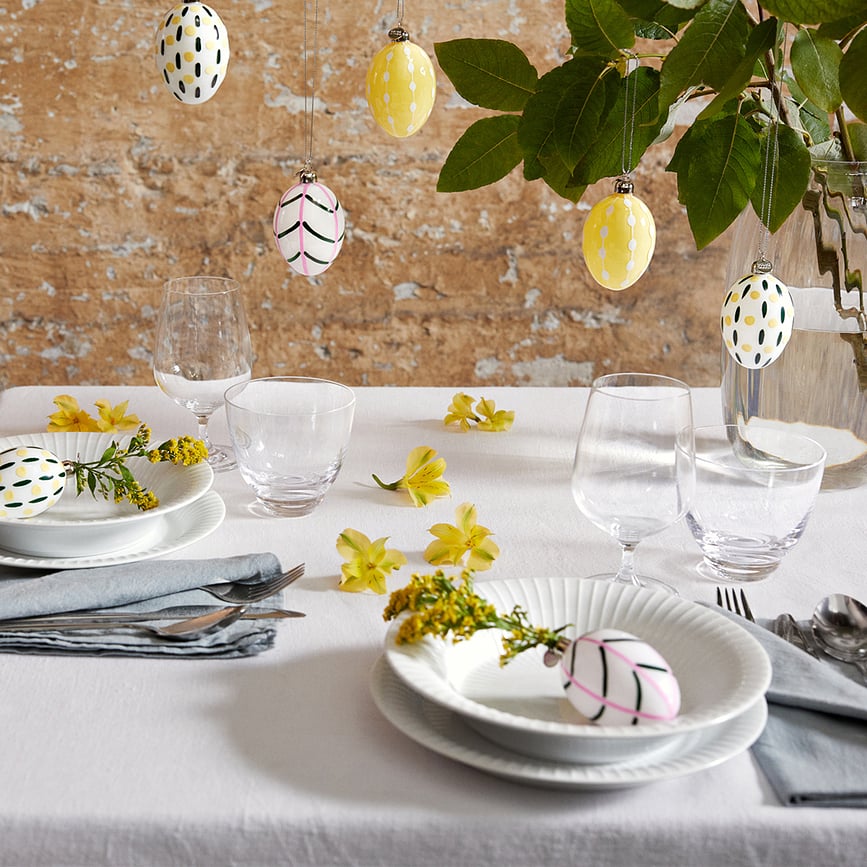 Adorno Colgante Souvenir Easter, 7,5 cm, amarillo