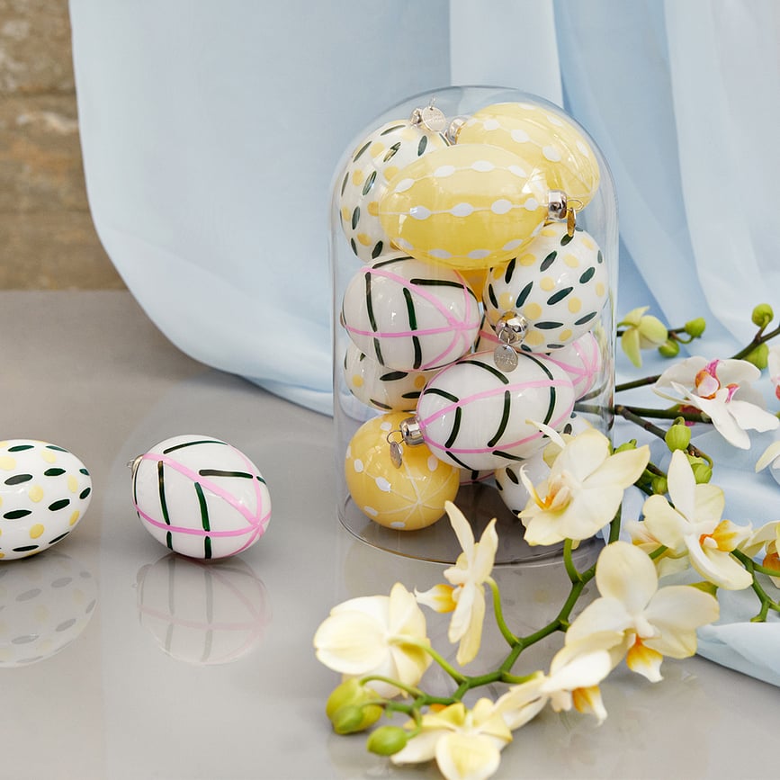 Adorno Colgante Souvenir Easter, 7,5 cm, amarillo