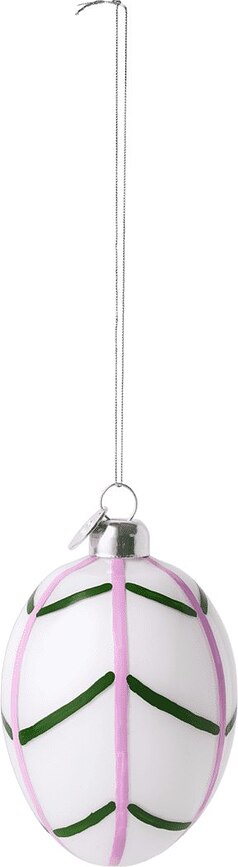 Adorno Colgante Souvenir Easter, 7,5 cm, violeta y verde