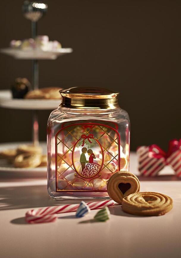 Bote para galletas Holmegaard Christmas 2025