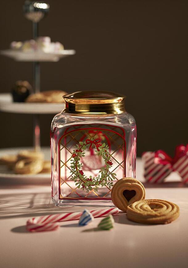 Bote para galletas Holmegaard Christmas 2025