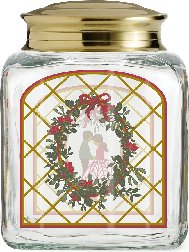 Bote para galletas Holmegaard Christmas 2025