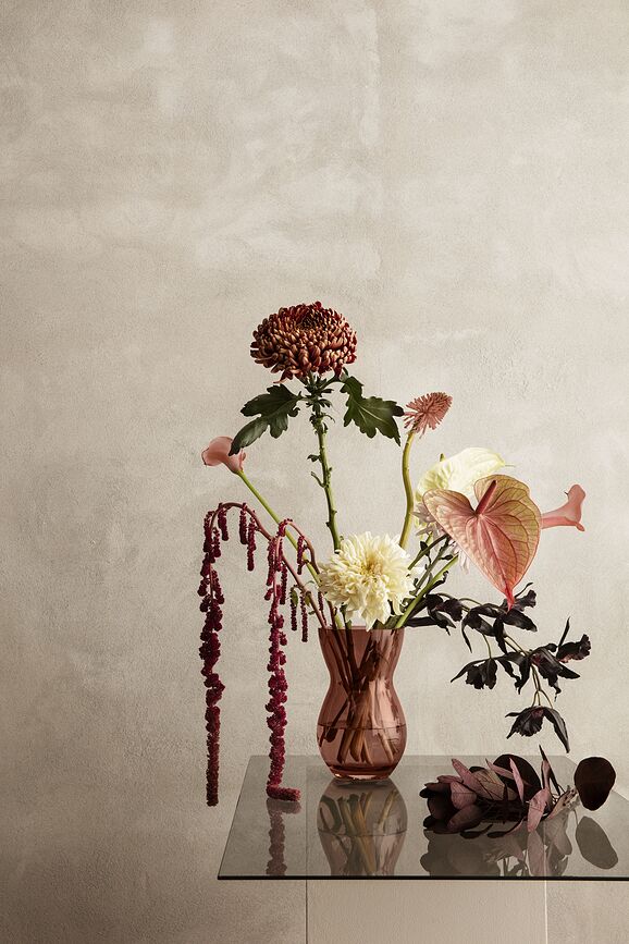 Calabas Βάζο, 21 εκ., μπορντό