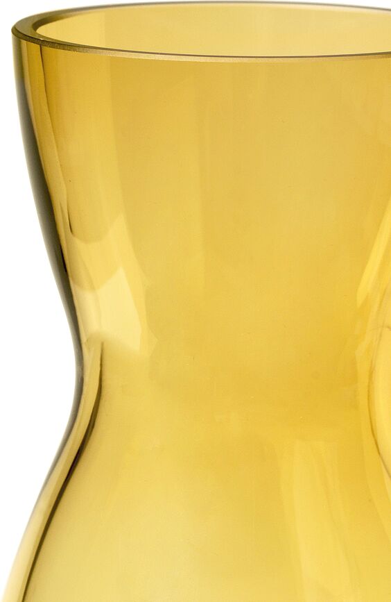 Calabas Vase 16 cm, ambré