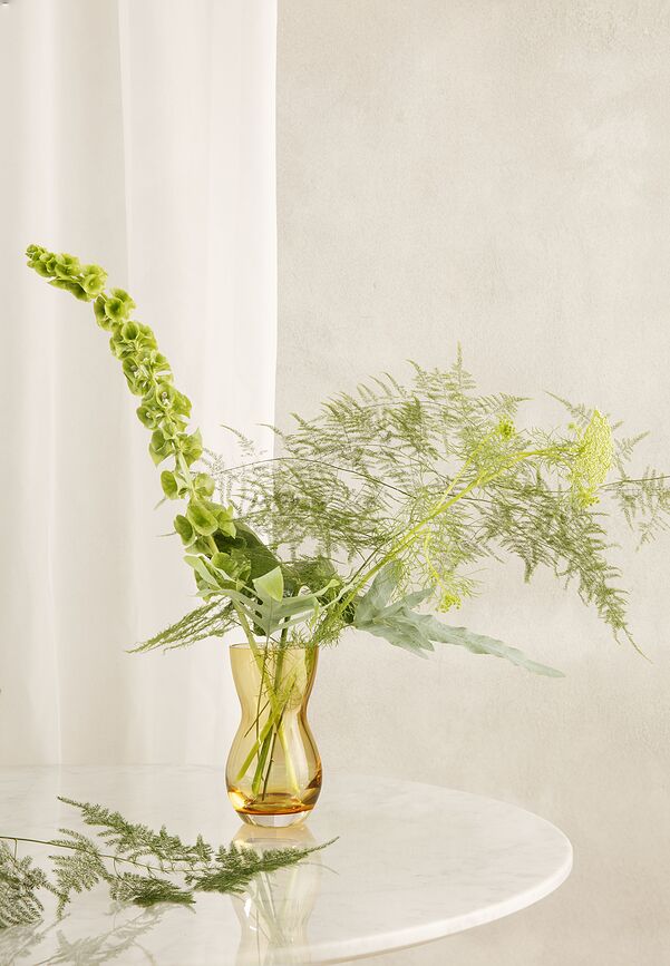 Calabas Vaza 16 cm jantarna