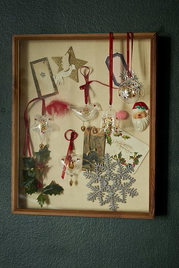 Colgante de Navidad Holmegaard 2025, diseño estrella