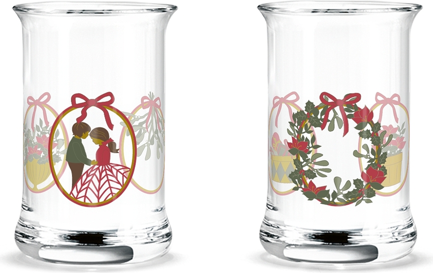Copas de Navidad Holmegaard Christmas 2025, 2 unidades