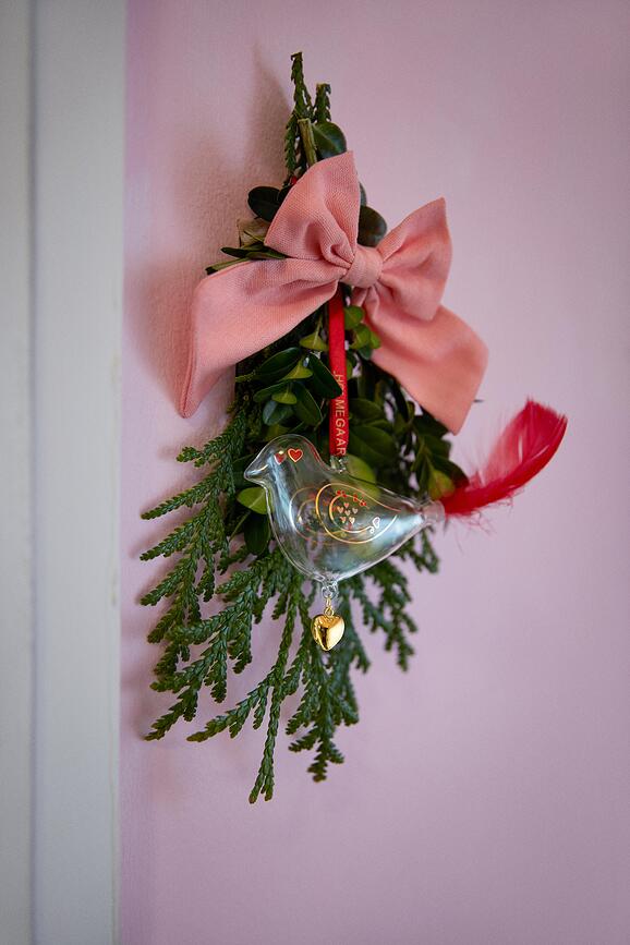 Adorno Navideño Pájaro Ann-Sofi Romme, 2025