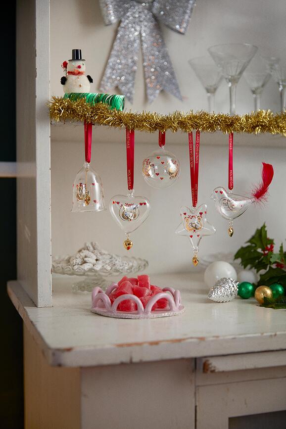 Adorno Navideño Pájaro Ann-Sofi Romme, 2025