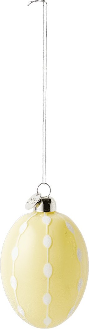 Dekoracja wisząca Souvenir Easter 7,5 cm żółta