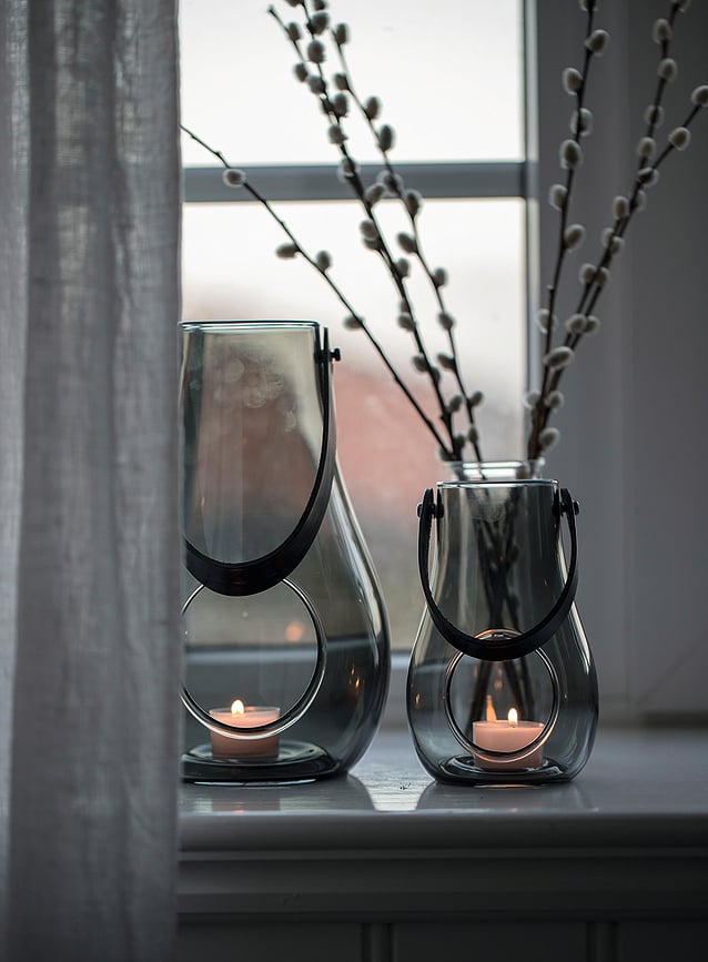 Design With Light Fenjer 16 cm sivi