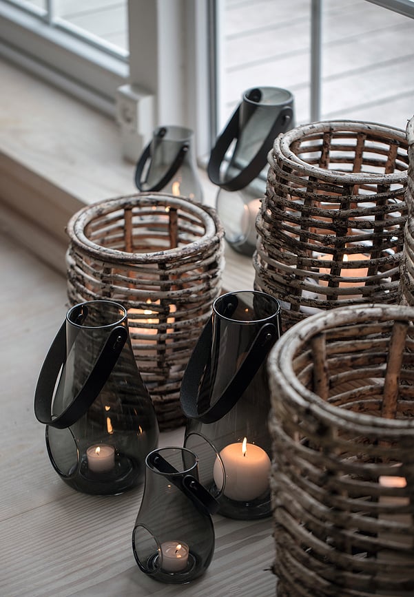 Design With Light Fenjer 16 cm sivi