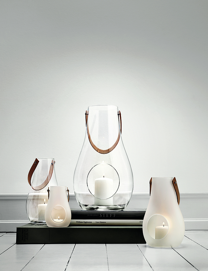 Design with Light Bougeoir 24,8 cm, transparent