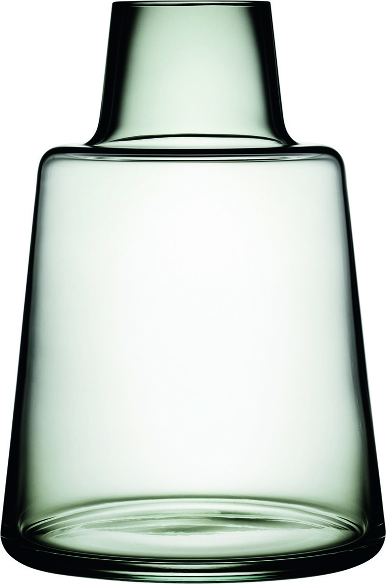 Flora Vase 12 cm Rauchglas
