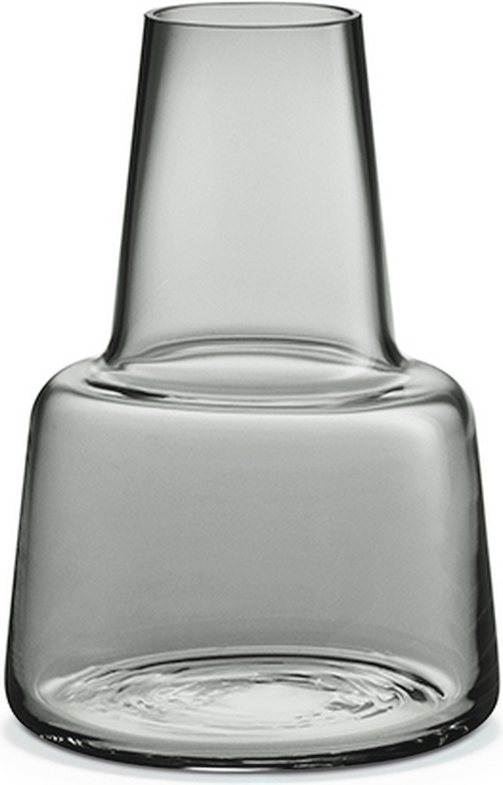 Flora Vase, 24 cm, verre fumé