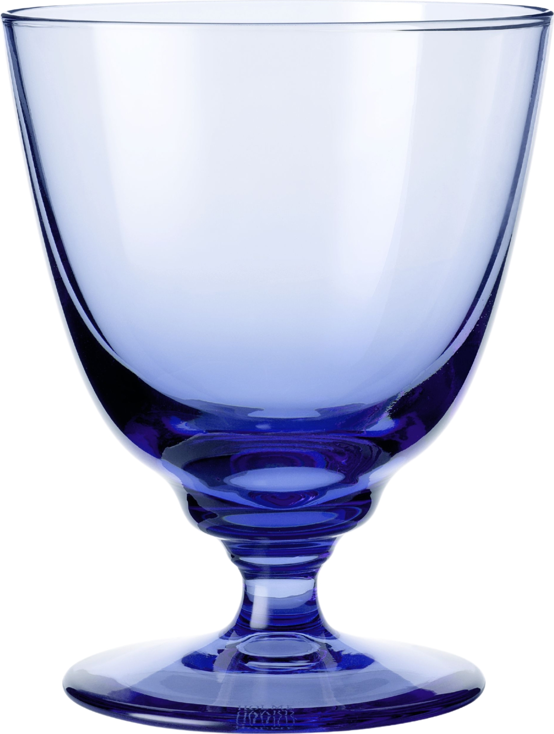 Flow Wasserglas dunkelblau