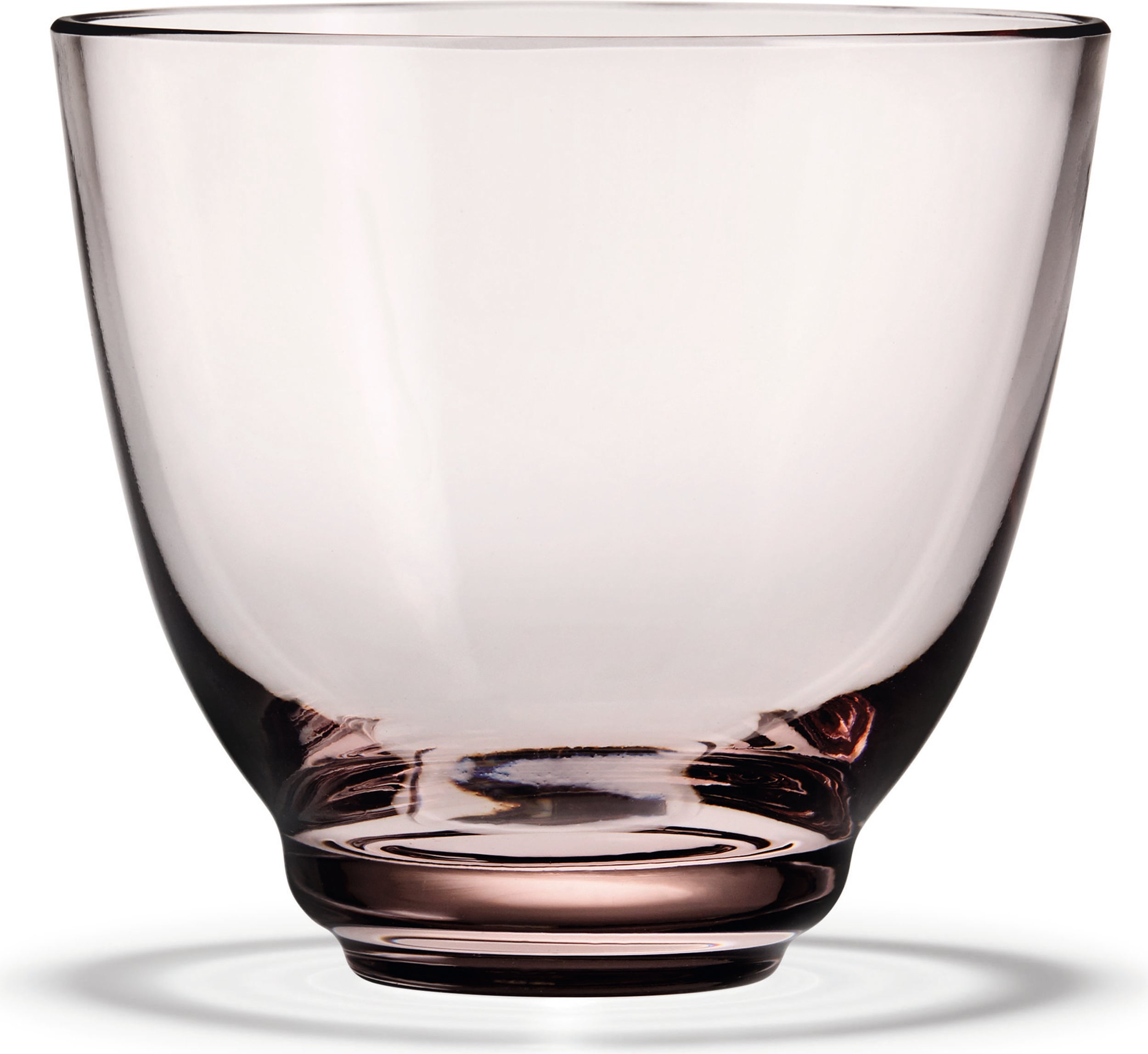 Flow Wasserglas rosa