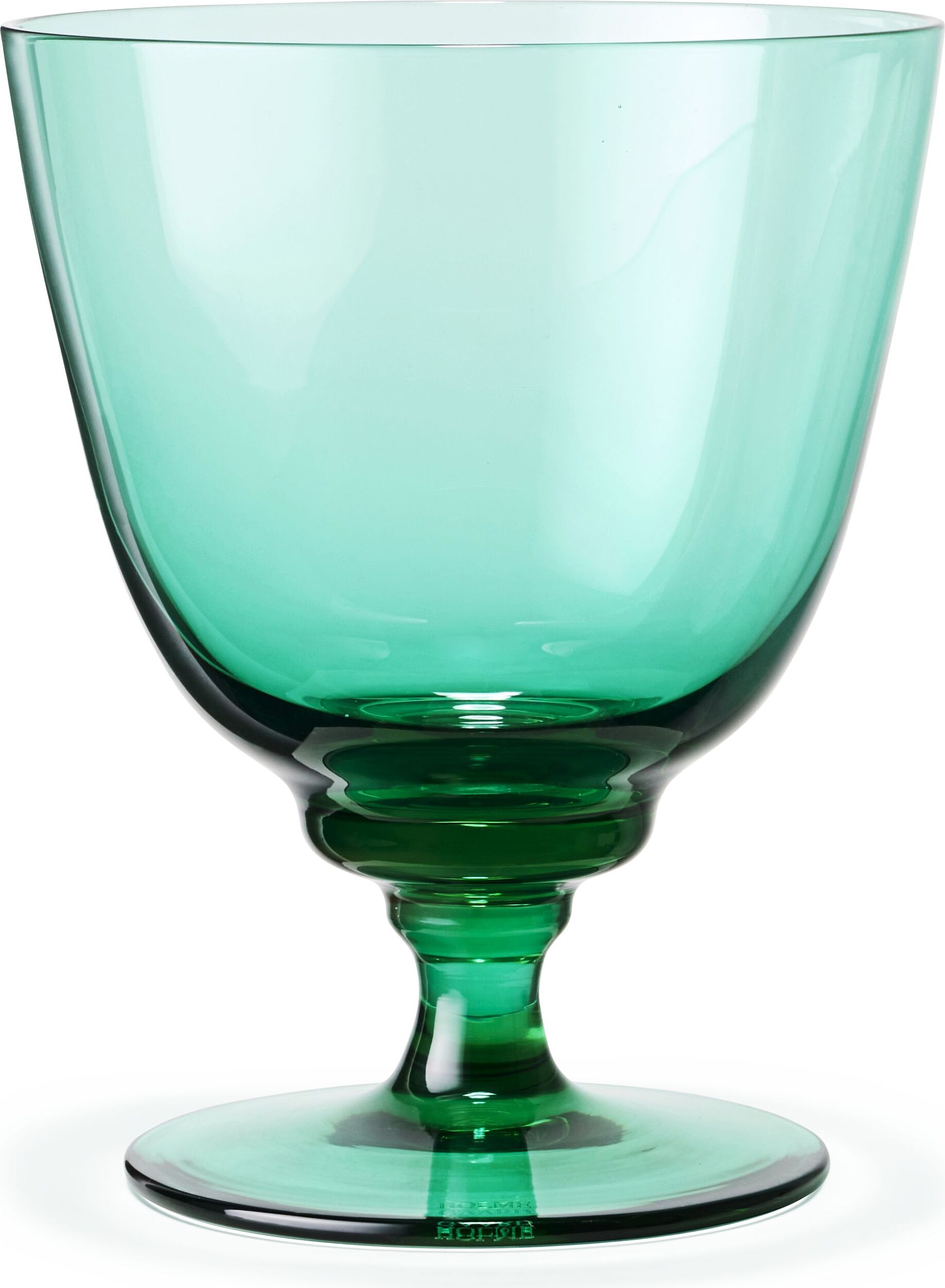Flow Wasserglas smaragdgrün
