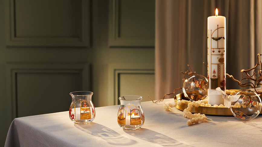Holmegaard Christmas 2023 Κηροπήγια για ρεσό, 2 τμχ