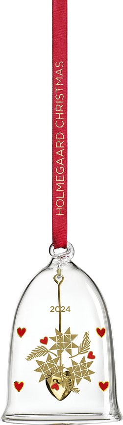 Holmegaard Suspension Cloche de Noël, 2024
