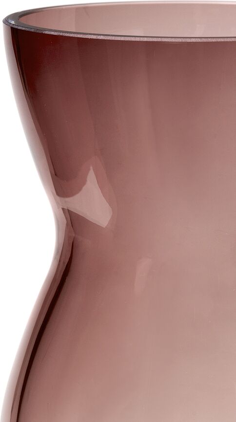 Jarrón Calabas, 21 cm, burdeos