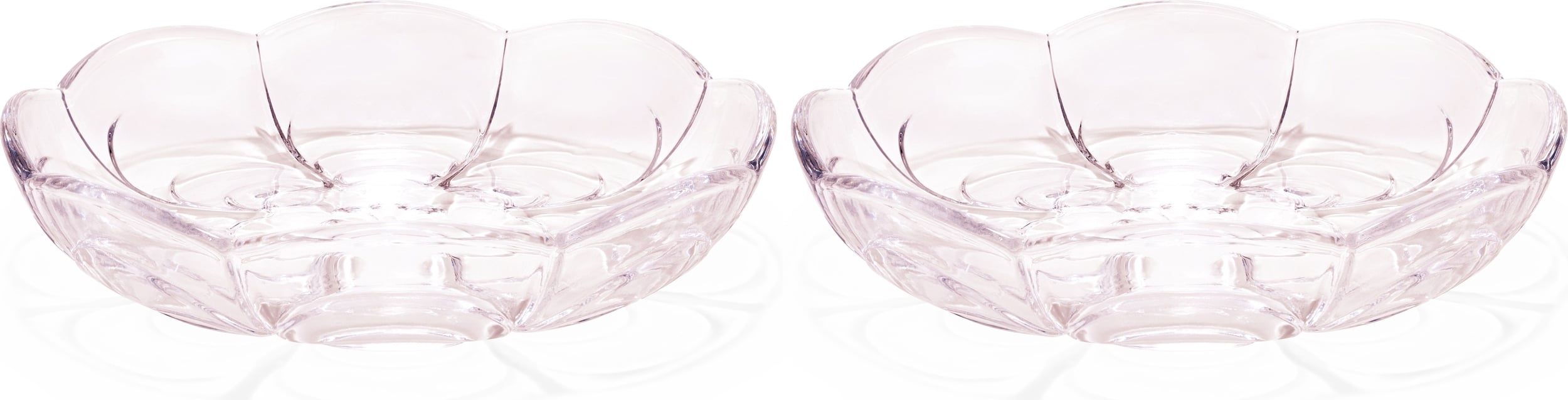 Lily Dessertteller 16 cm niedrig rosa 2 St.