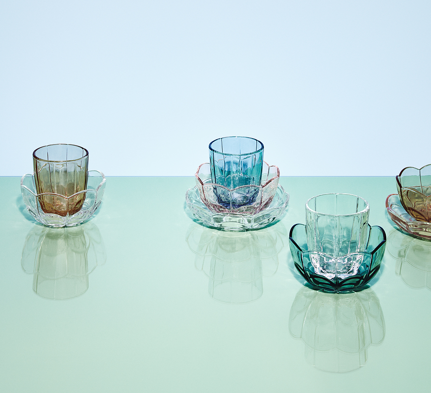 Lily Πιάτα Γλυκού, 16 cm, ροζ, 2 τμχ