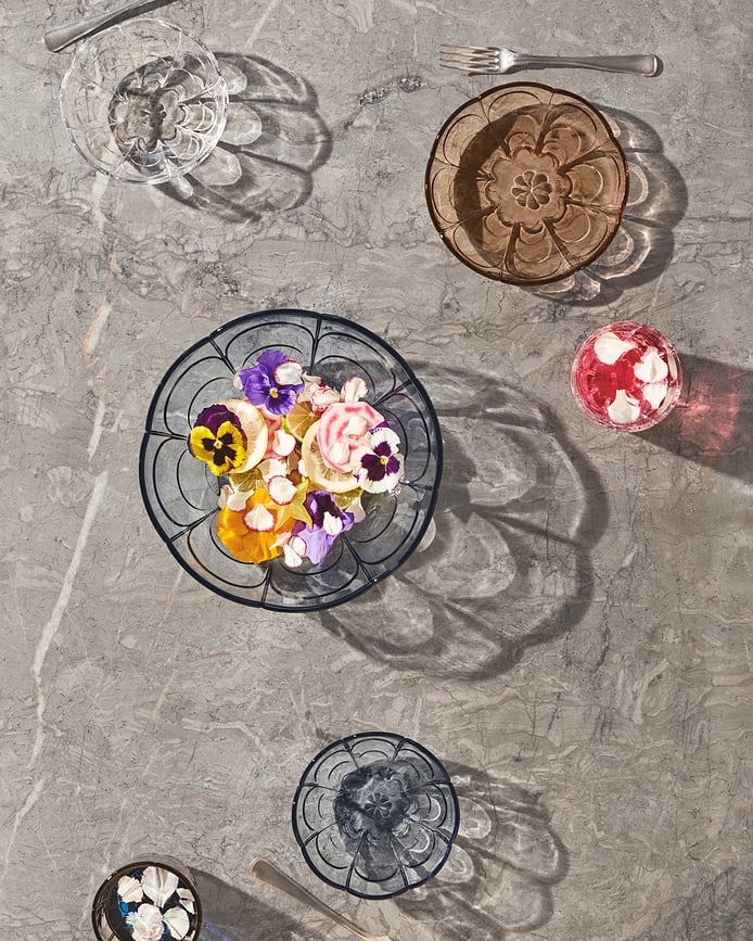 Lily Sklede, 13 cm, roza, 2 kosa