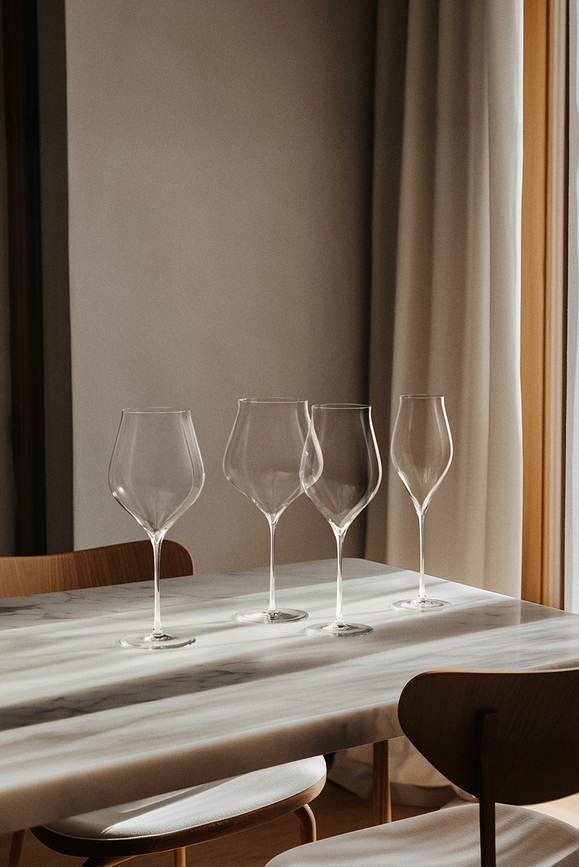 Notes Verres à Vin pour vin blanc, Lot de 2