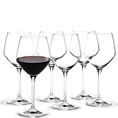 Perfection Red wine glasses 6 pcs