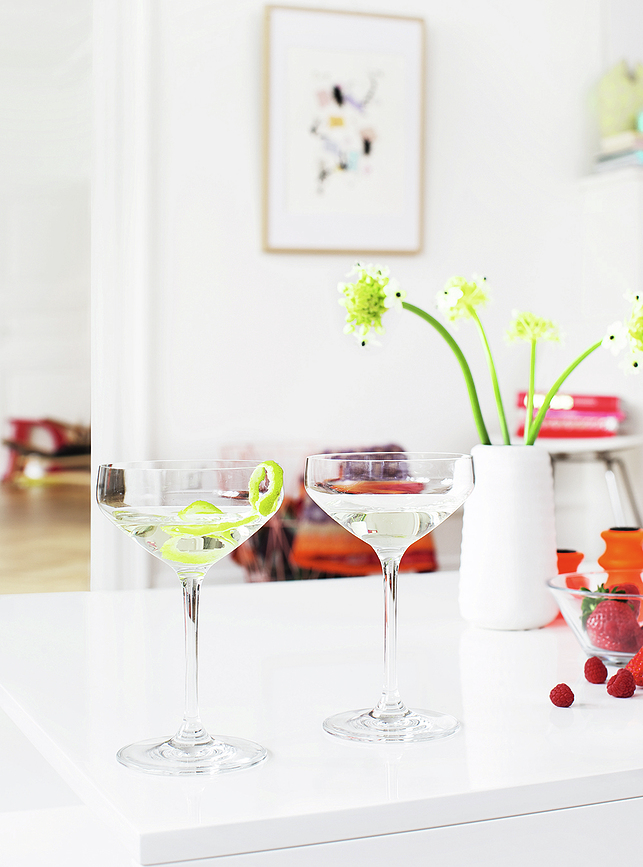 Perfection Verres à martini, Lot de 6