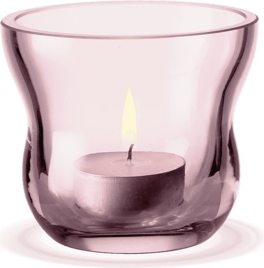 Portavelas para velas de té Calabas, 8,5 cm, color ámbar