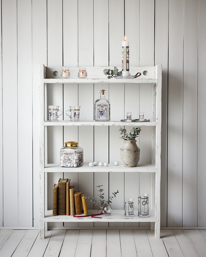 Portavelas para velas de té Holmegaard Christmas 2024, 2 unidades