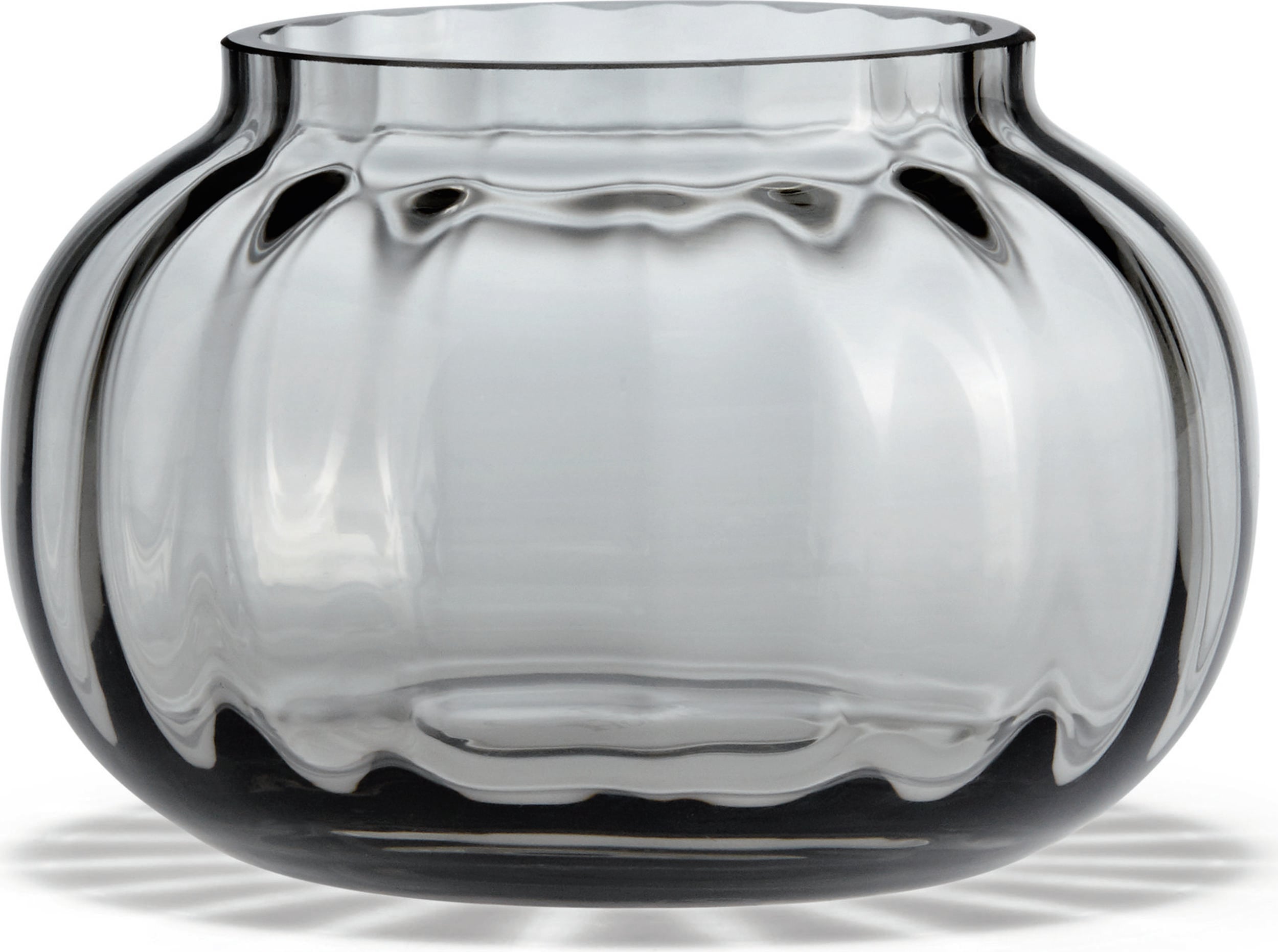 Primula Kerzenhalter für Teelichter grau