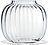 Primula Vase bas, 17,5 cm, transparent