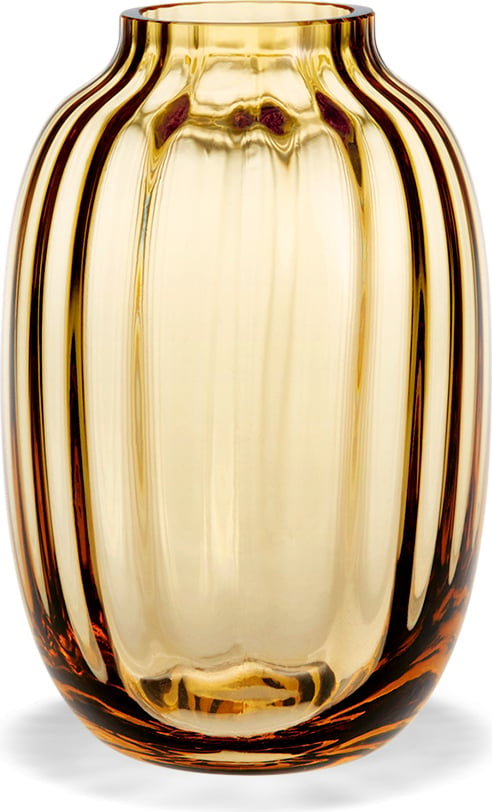 Primula Vase bernsteinfarben