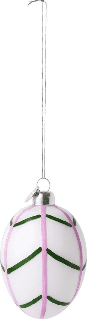 Souvenir Easter Hängende Dekoration 7,5 cm violett-grün