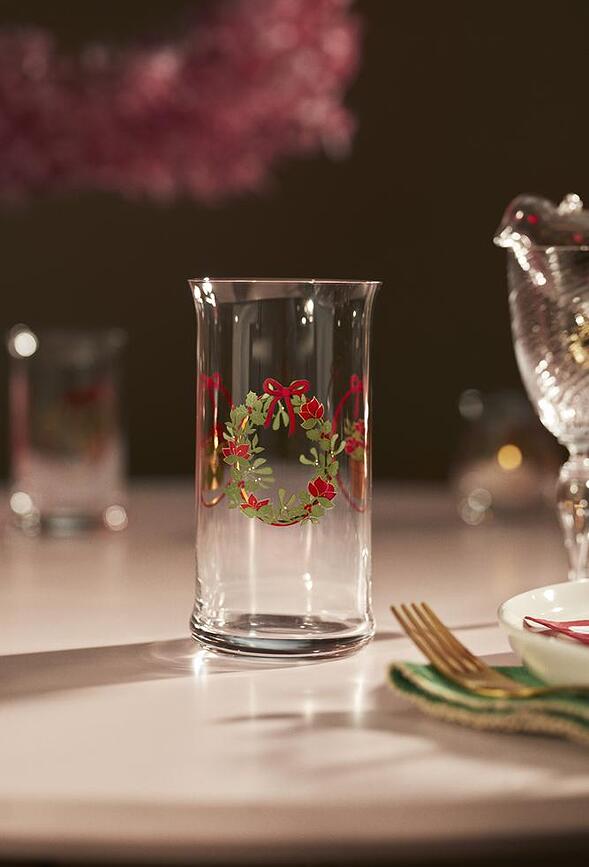 Vaso de cerveza Holmegaard Navidad, Colección 2025