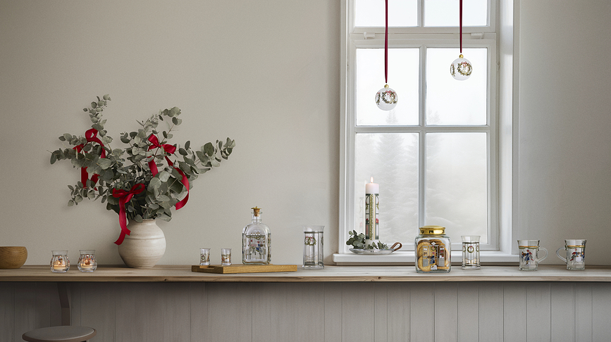 Vela de Adviento Holmegaard Christmas 2024